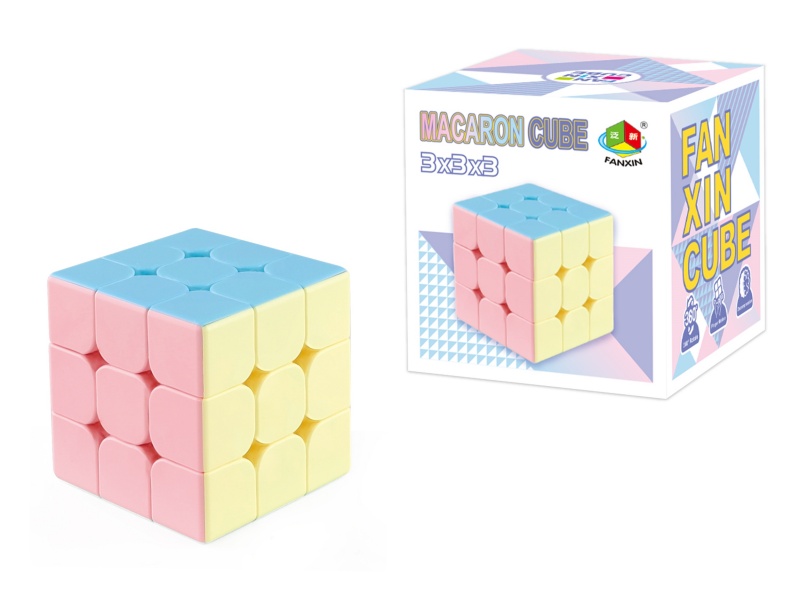 3×3×3 Macaron Color Rubik's Cube