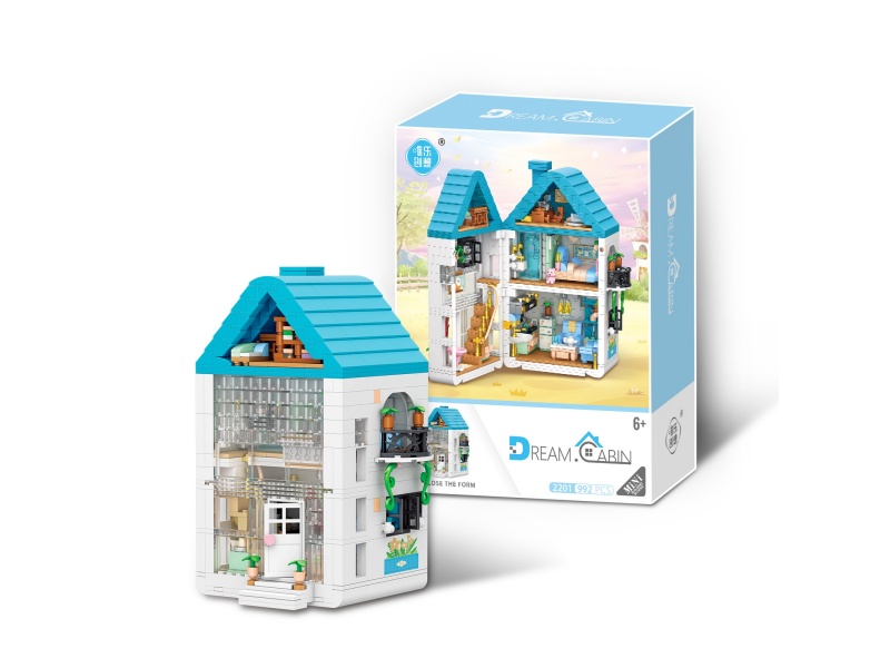 Dream Cabin Building Blocks 992pcs