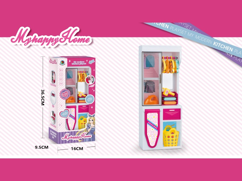 Play House In The Pink Bathroom