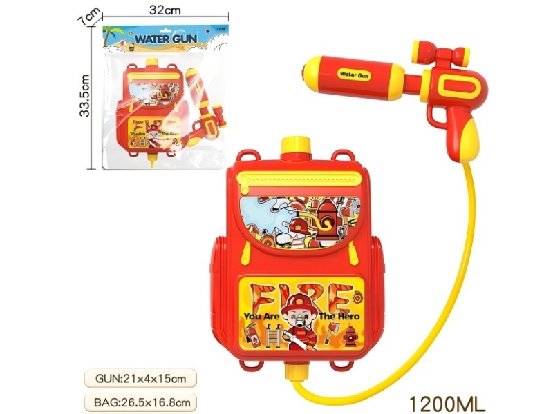 Fire Backpack - Backpack Water Gun