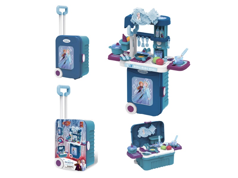 Frozen 2 3-In-1 Kitchen Toy Suitcase