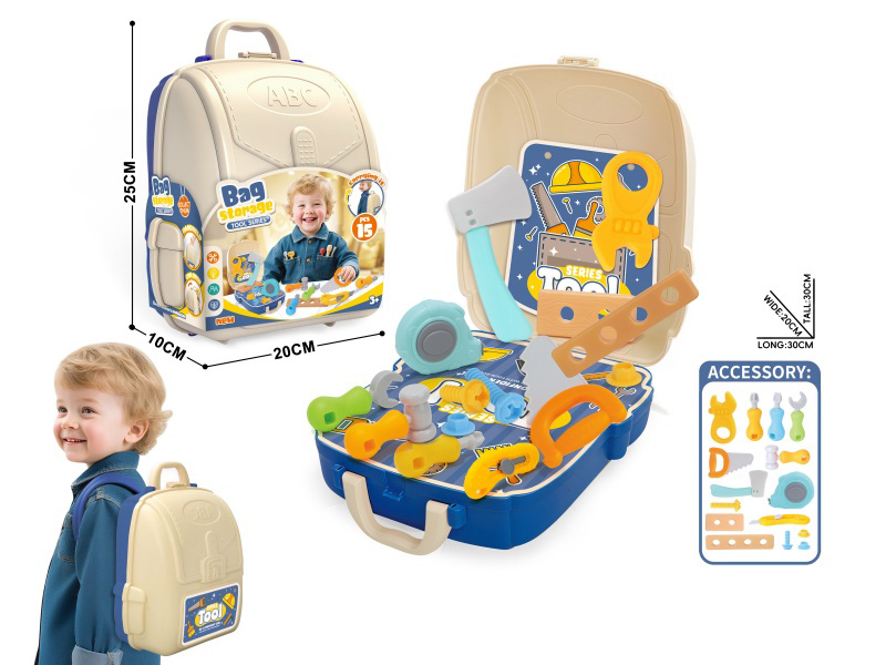 Playhouse Schoolbag 2-In-1 (Tool Set)