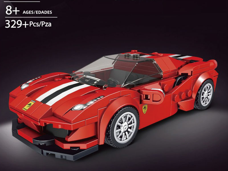 488 GTB Model Car Building Blocks 364pcs