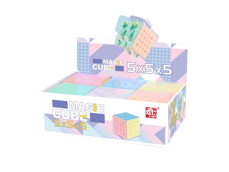 5×5×5 Macaron Color Rubik's Cube 6pcs
