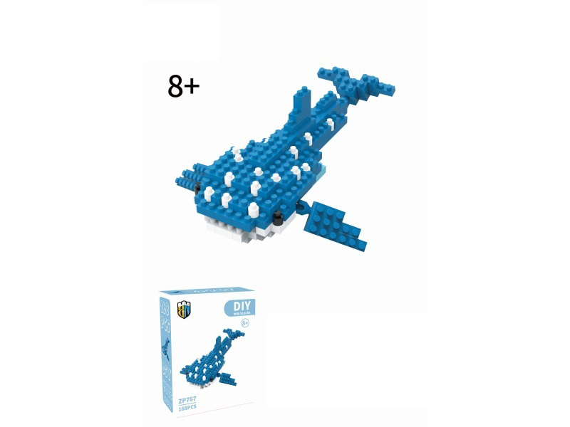 Whale Shark Building Blocks Ocean Series 168PCS