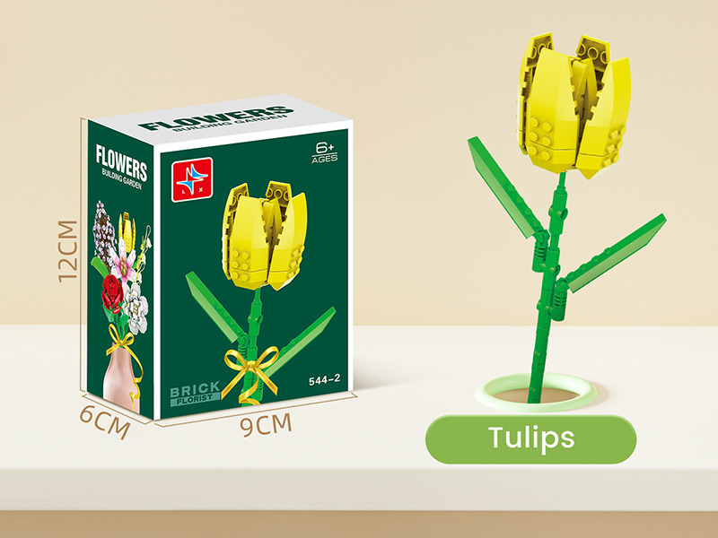 Small Particle Building Blocks - Tulips