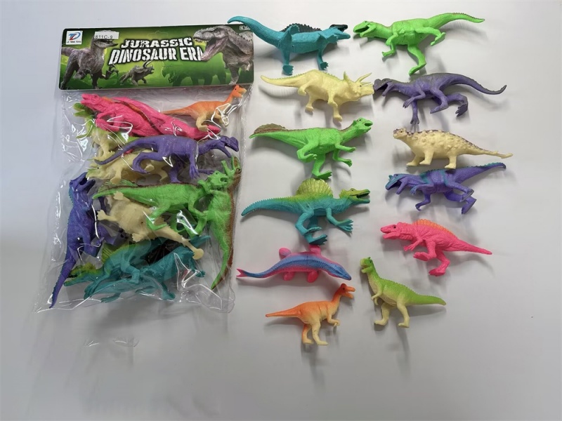 Pvc Dinosaur Set 12Pcs