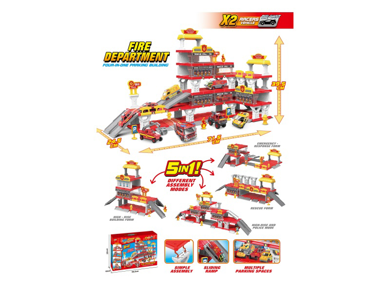 Fire-Fighting Kit (Five-In-One Scenario)