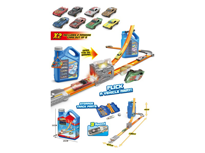 Oil Drum Ejection Track