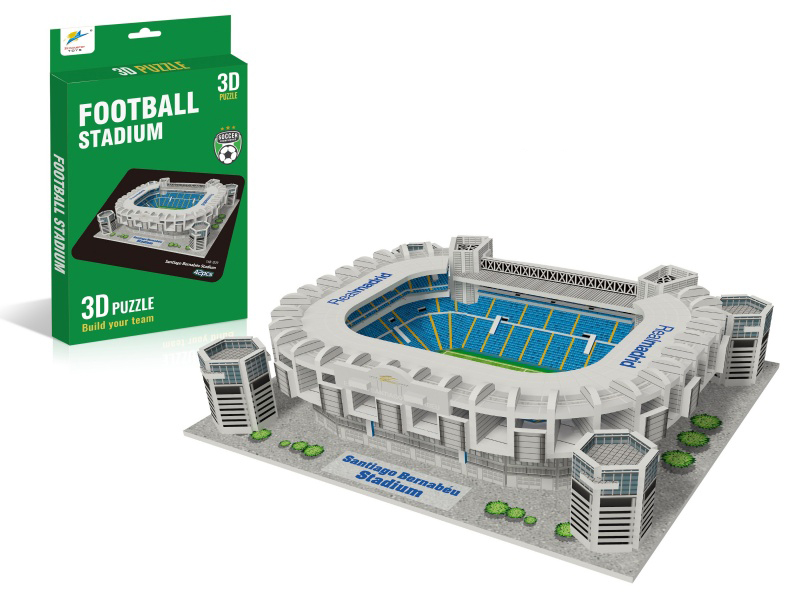 3D Puzzle - Bernabeu Stadium 42PCS