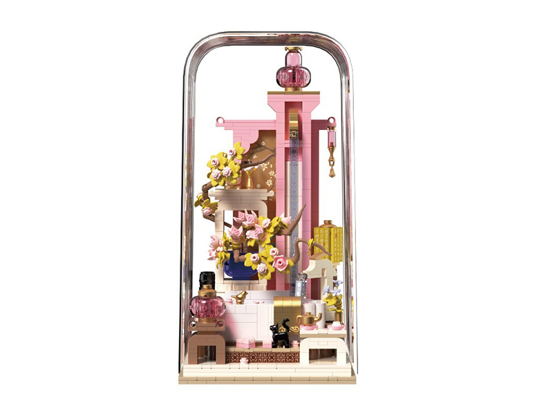 Cangxian Pavilion Building Blocks 778pcs