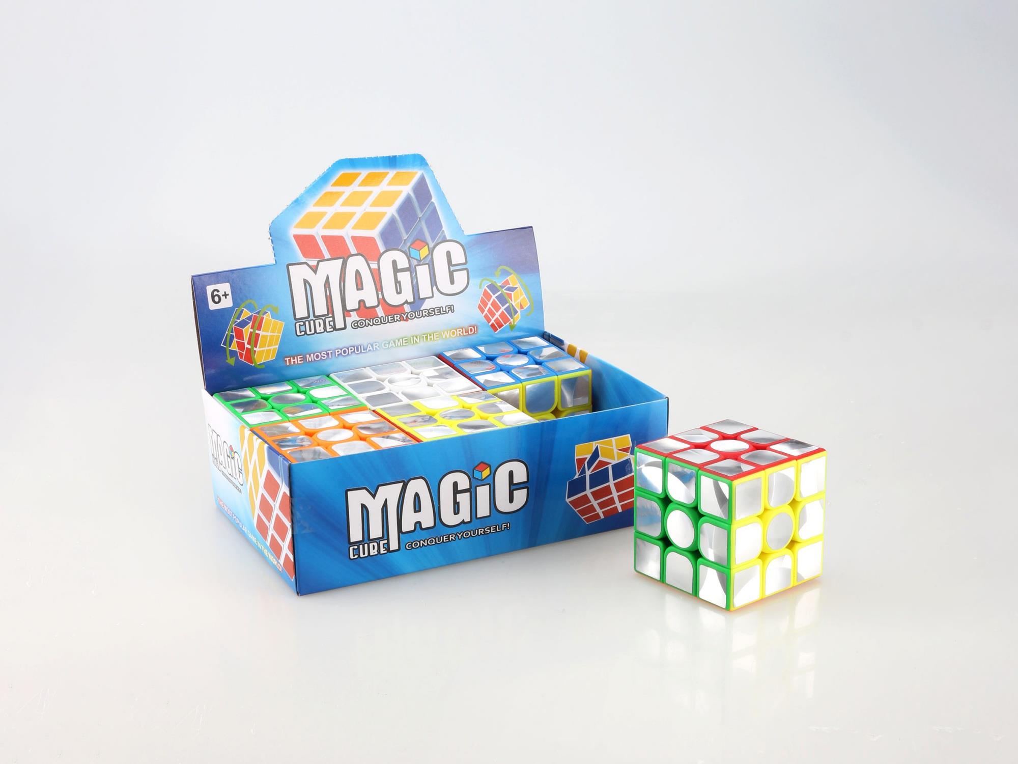 Mirror Sticker 3X3 Solid Color Rubik'S Cube (6-Piece Set)