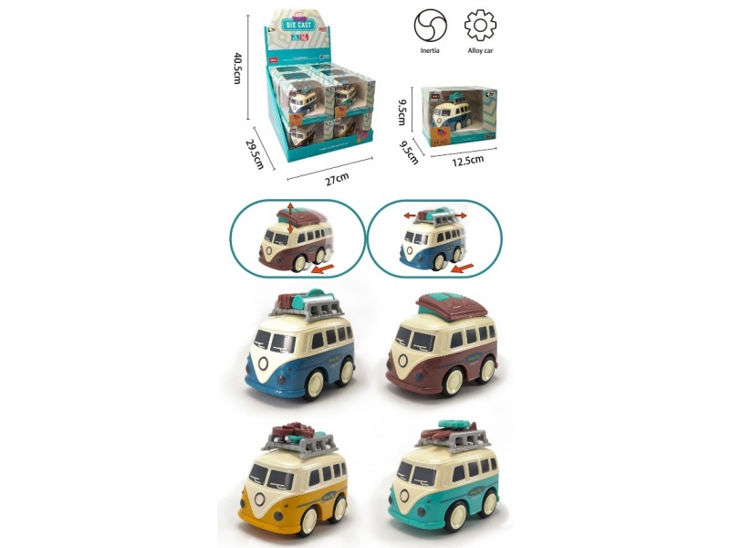 Inertial Alloy Car (12Pcs)