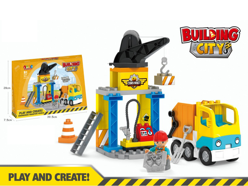 Engineering Transport Vehicle Building Blocks 36PCS