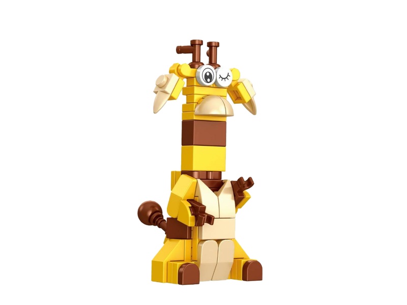 Giraffe 69 Pieces Educational Building Blocks