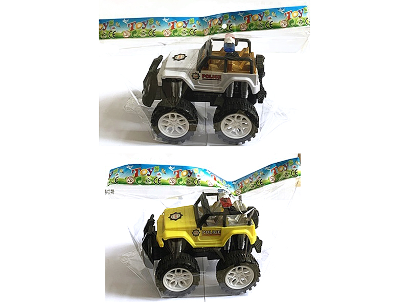 Friction Wrangler Police Car