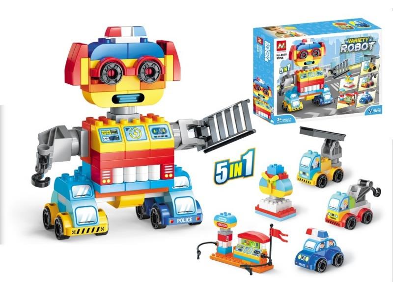 Building Blocks: Fat Robot Set 97 Pieces
