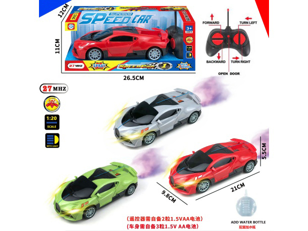 5Ch-With Sound-Equipped Bugatti Remote-Controlled Car