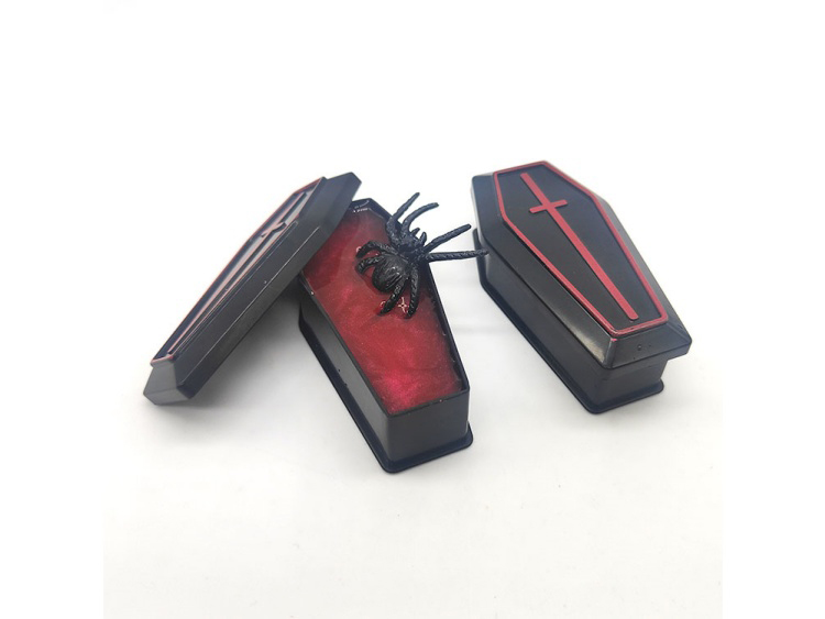 Slime Coffin Halloween Snot Mud Prank Toy Spider