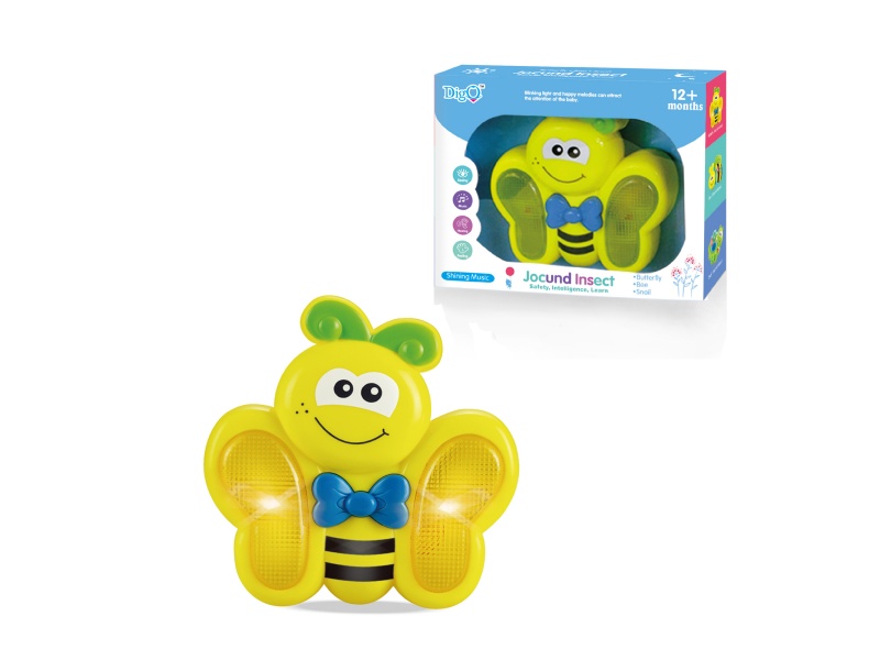 Butterfly  with light and music