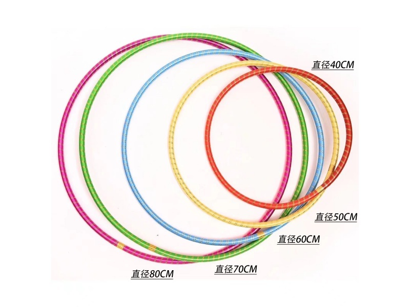 1.8 Thick Golden Border Ribbon Hula Hoop With A Diameter Of 40 Centimeters