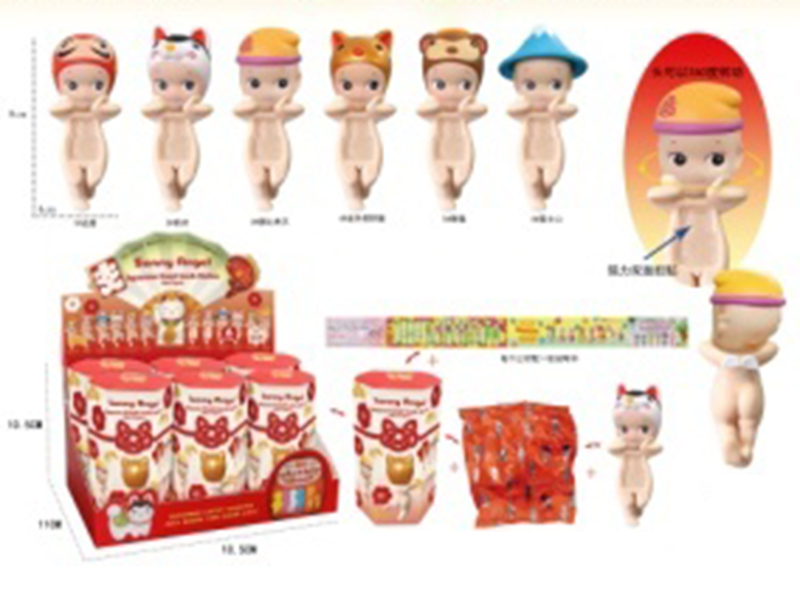 Sonny Angel Japanese Good Luck Series Mini Figure 6pcs