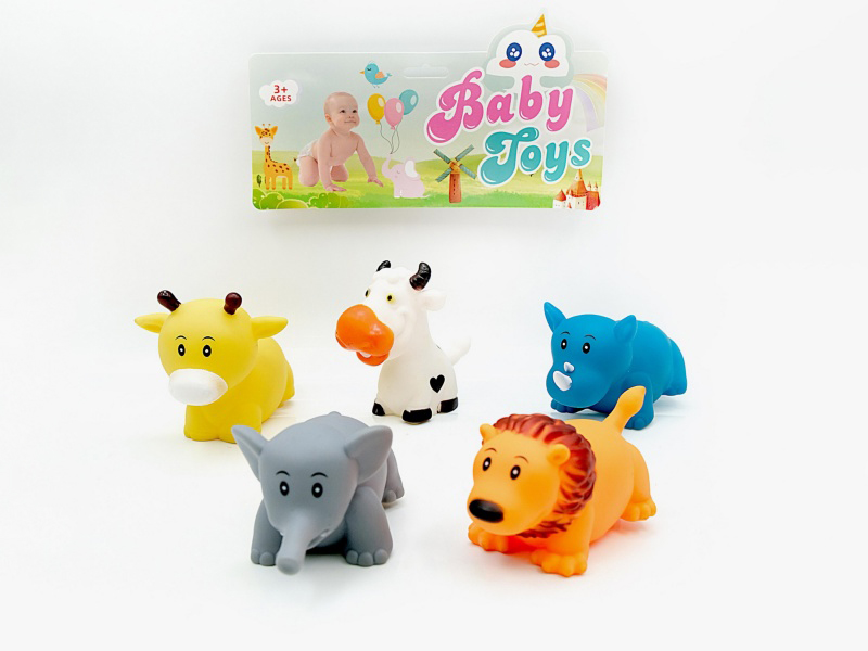 Vinyl Critters With Bb Whistles