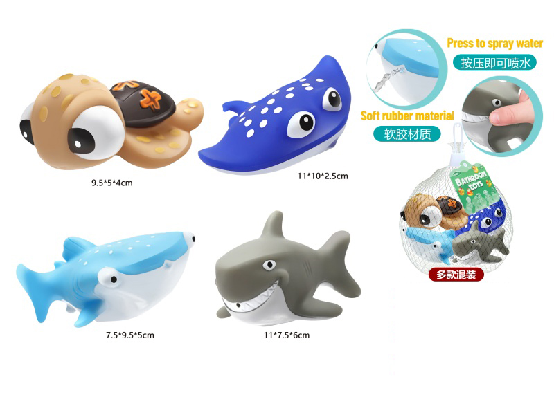 4-Piece Mixed Set Of "Finding Nemo" Plush Toys