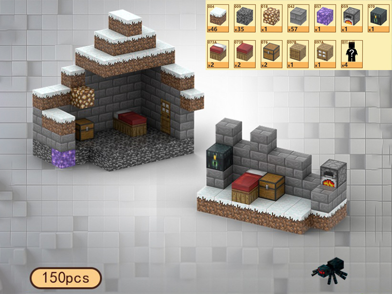 Cloud Cottage Magnetic Cube Building Blocks 150pcs