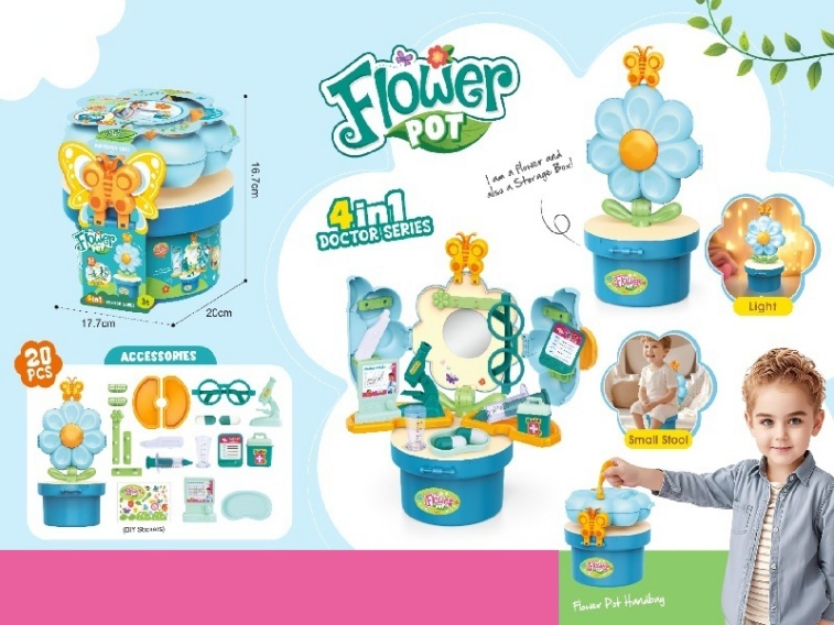 Luminous 4-In-1 Boy Doctor'S Flower Stand