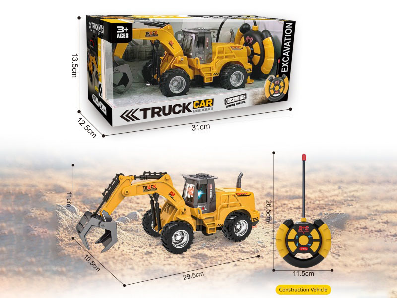 4CH Remote Control Farm Engineering Truck(Battery Version)