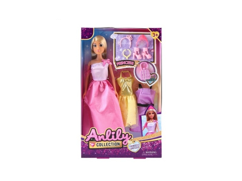 11.5-Inch Solid Doll (Brown Skin Color)