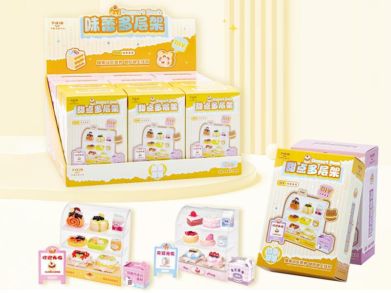 DIY Mini Shop Dessert Rack