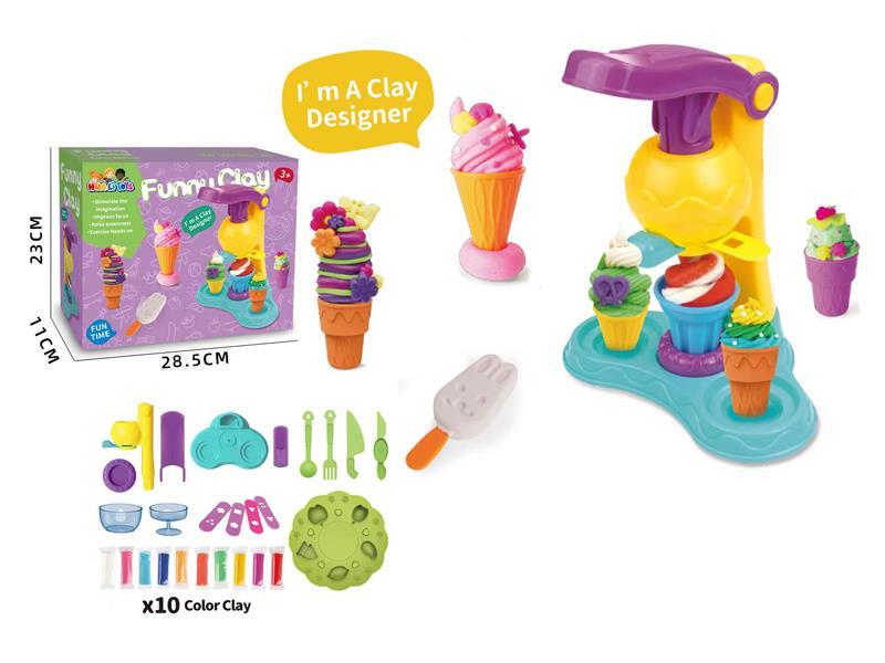 Ice Cream Clay Set