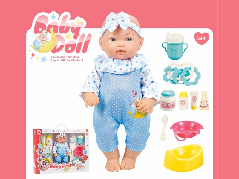 12-Inch Blown Bottle Body Figurine + Accessories