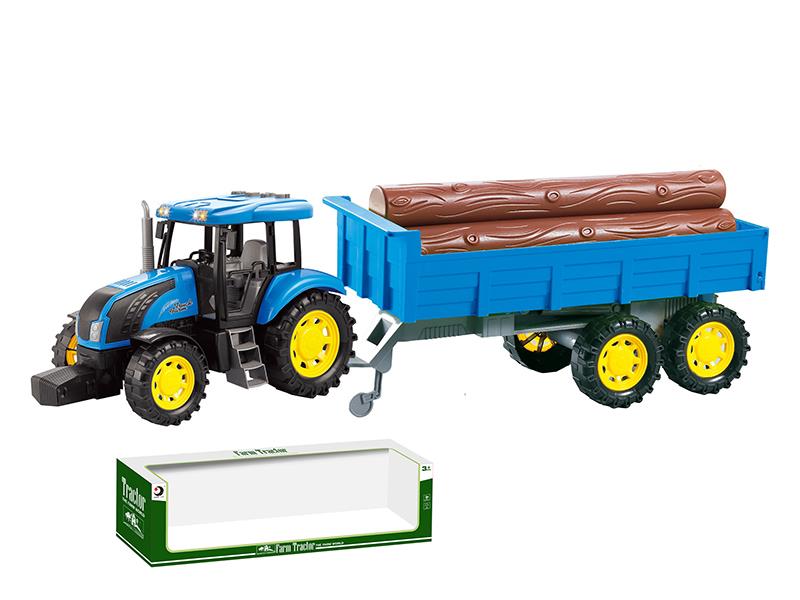 Friction Farm Tractor With Light And Music