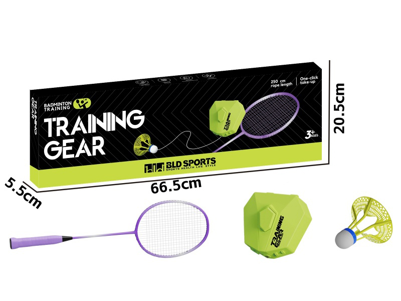 Badminton Training Gear(2 Rackets, 2 Balls)