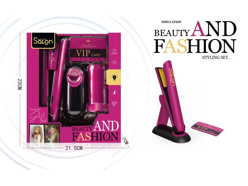 Diy House Play Accessories Simulation Salon Hair Care Tools Electric Set 4 Pcs