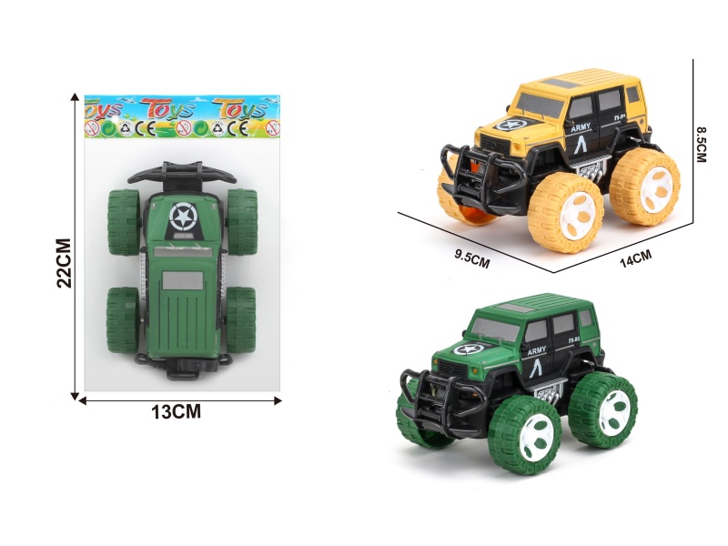 Inertial Mercedes-Benz Military Vehicle Off-Road Vehicle 1:43