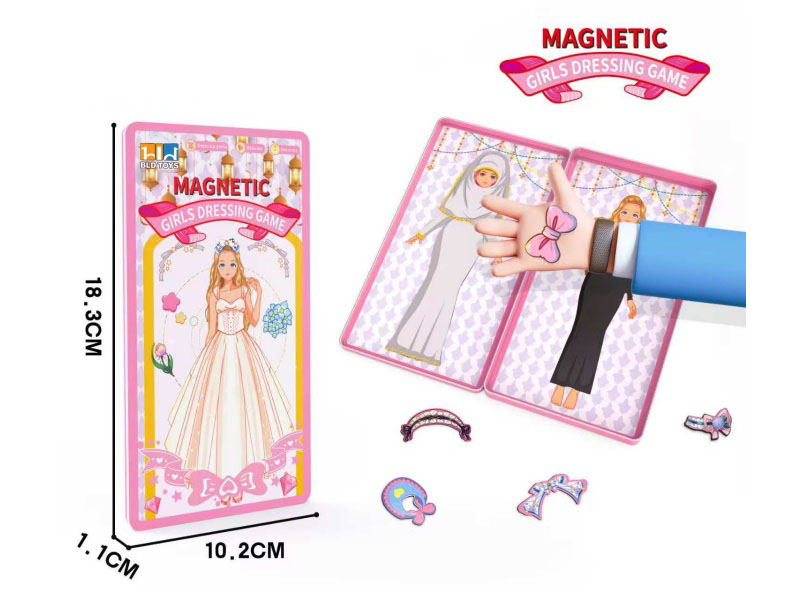 Magnetism Girls Dressing Game