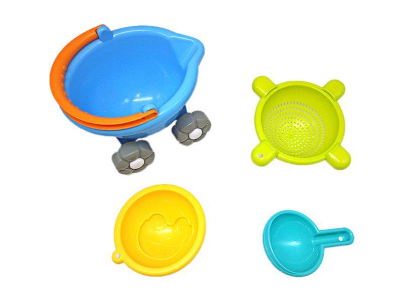 4PCS Sandy Beach Car