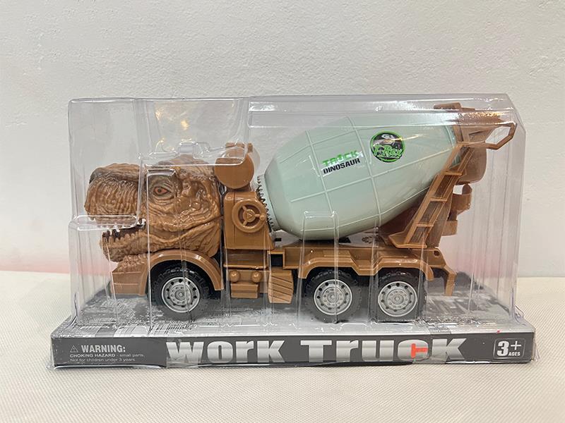Friction Dinosaur Mixer Truck
