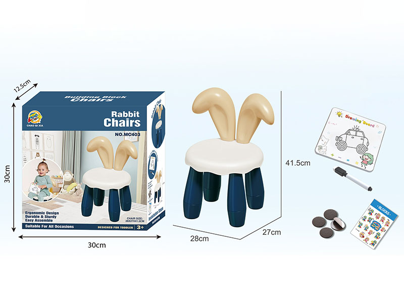 DIY Little Rabbit Chair With Drawing Board