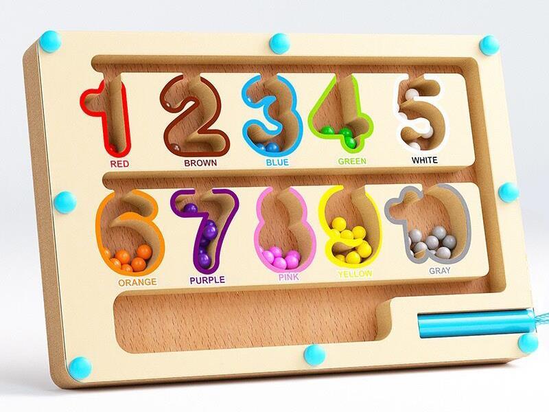 Magnetic Pen Color Sorting Maze Toy