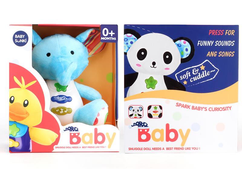 Animal Doll With Light And Music