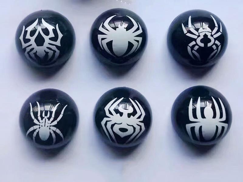 Spider Pattern Semicircle Pull Back Car