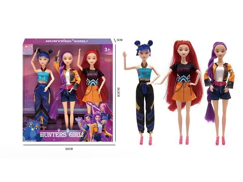 11.5" 11-Joint Solid K-POP Dolls