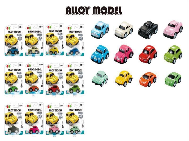 Mini Q Edition Pull Back Alloy Car