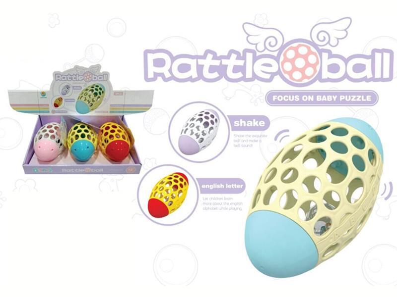 3PCS Soft Plastic Rugby