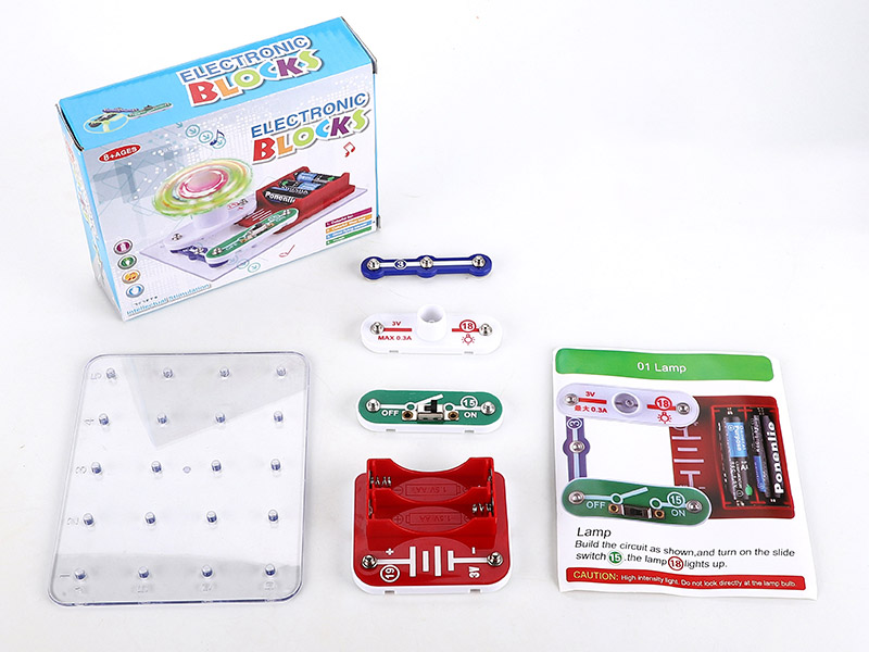 Electric Lamp Electronic Building Block